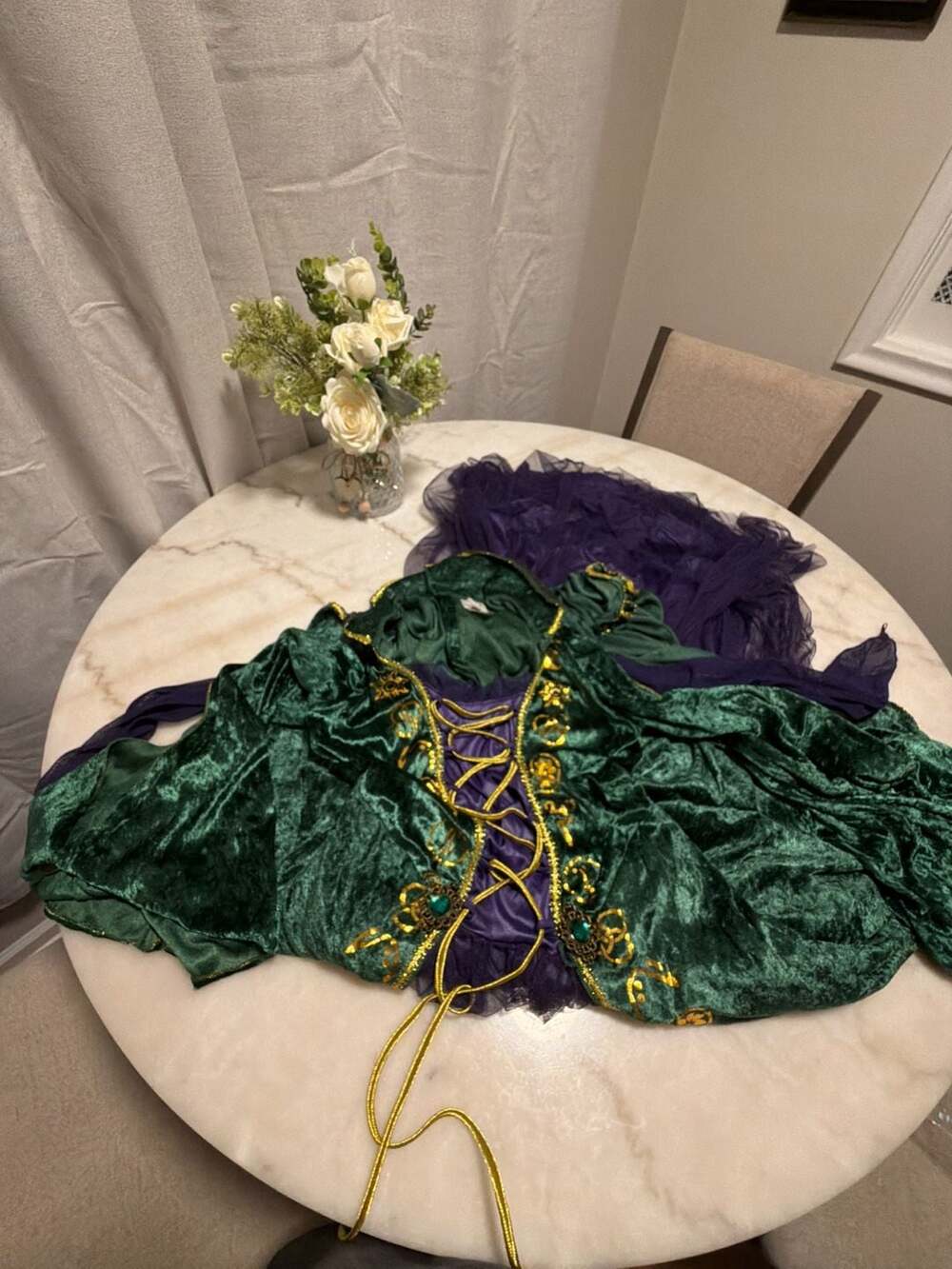 Disney Hocus Pocus Winifred Sanderson Adult Costume, Size Medium